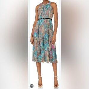 Tommy Hilfiger Multicolor Paisley Maxi Dress